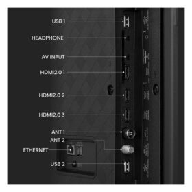 Téléviseur Hisense 58" 58A6K Smart Tv 4K -Vidaa U – Image 2