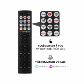 Téléviseur Hisense 58" 58A6K Smart Tv 4K -Vidaa U – Image 5