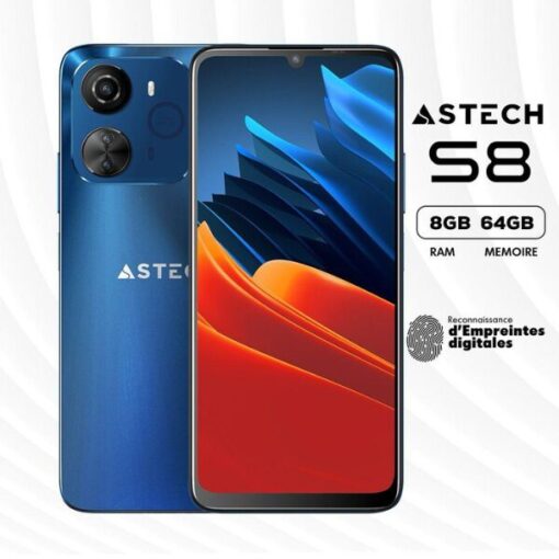 Téléphone Astech S8 64GB/8GB 4G 6,75" Téléphone Astech S8 64GB/8GB 4G 6,75"