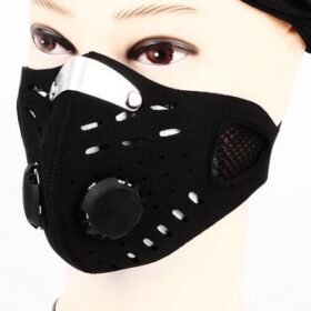 Masque Anti-Poussière Sport Moto & Vélo – Respirant, Coupe-Vent avec Filtre Remplaçable – Activités Extérieures & Ski