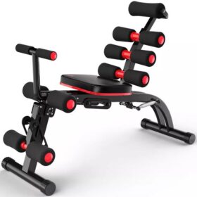 Machine Abdominale Polyvalente Elliptique – Appareil de Fitness pour Abdos & Corps Complet – Noir – Image 3