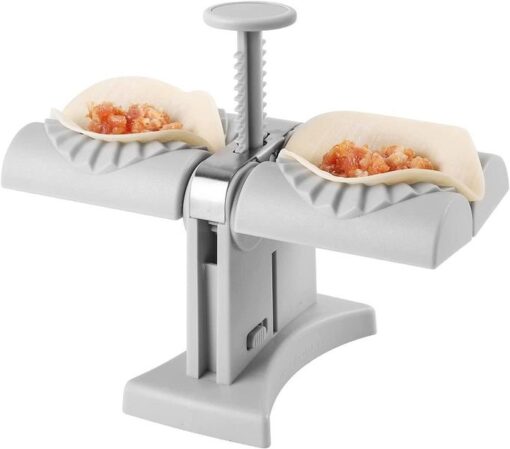 Moule à Ravioli Automatique Double Tête – Acier Inoxydable 304 – Presse à Dumplings Facile et Rapide Moule à Ravioli Automatique Double Tête – Acier Inoxydable 304 – Presse à Dumplings Facile et Rapide