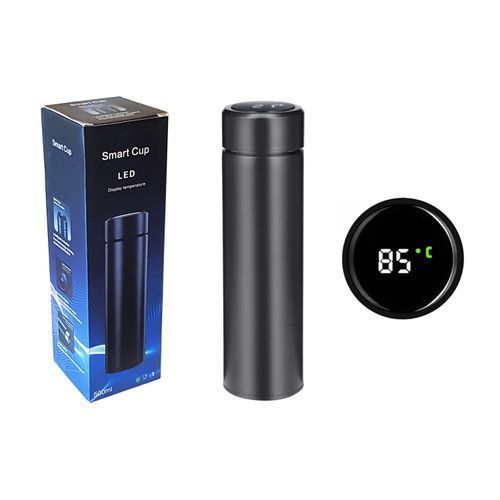 Mug Isotherme Intelligent avec Affichage Température – 500 ml – Boissons Chaudes ou Froides Mug Isotherme Intelligent avec Affichage Température – 500 ml – Boissons Chaudes ou Froides