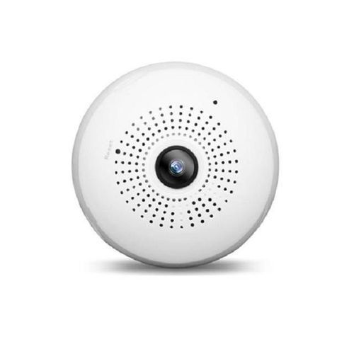 Caméra de Surveillance 360° WiFi intégrée dans Ampoule LED – Vision Panoramique – Couleur Blanc Caméra de Surveillance 360° WiFi intégrée dans Ampoule LED – Vision Panoramique – Couleur Blanc