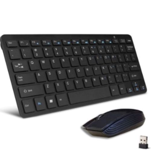 Ensemble Clavier + Souris Sans Fil 2.4GHz – Connexion Automatique – Noir – Compatible Windows & Android Ensemble Clavier + Souris Sans Fil 2.4GHz – Connexion Automatique – Noir – Compatible Windows & Android