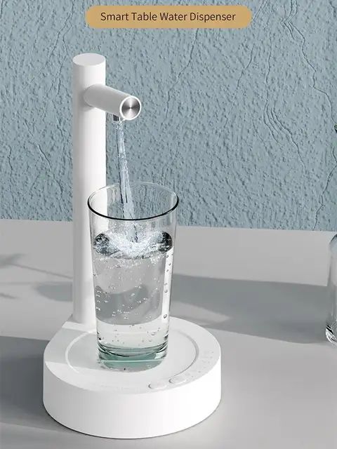 Pompe à Eau Électrique Sans Fil avec Plateau – Distributeur Automatique Rechargeable Pompe à Eau Électrique Sans Fil avec Plateau – Distributeur Automatique Rechargeable