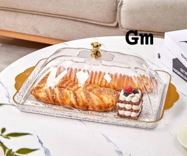 Panier de Présentation avec Couvercle – Présentoir à Pain, Fruits et Gâteaux – Transparent – Multi-Usages Panier de Présentation avec Couvercle – Présentoir à Pain, Fruits et Gâteaux – Transparent – Multi-Usages