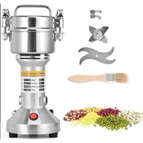 Mixeur Moulin à Grains & Épices – 150W Inox – Café, Noix, Herbes