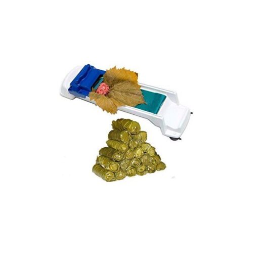 Machine Manuelle à Rouler les Nems – Feuilles de Chou & Raisin – Plastique Blanc Machine Manuelle à Rouler les Nems – Feuilles de Chou & Raisin – Plastique Blanc