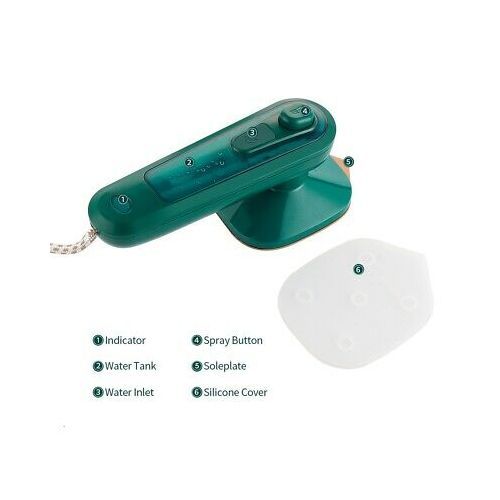 Mini Fer à Vapeur Portatif 30W – Compact et Léger – Idéal pour les Voyages Mini Fer à Vapeur Portatif 30W – Compact et Léger – Idéal pour les Voyages
