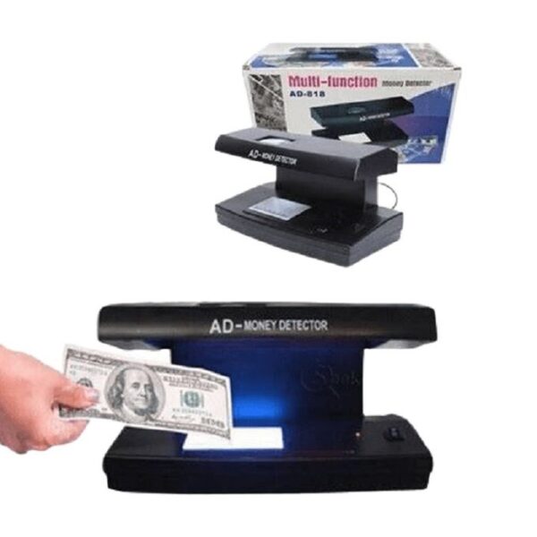 Détecteur de Faux Billets Multifonction AD-818 – Lampe UV 11W – Vérification Billets, Cartes, ID – Garantie 6 Mois