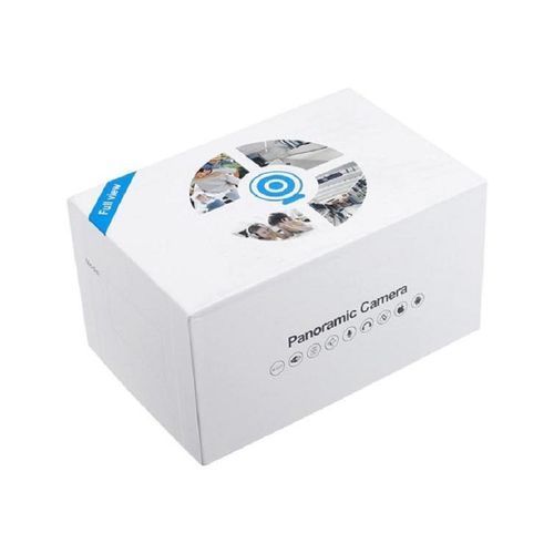 Caméra de Surveillance 360° WiFi intégrée dans Ampoule LED – Vision Panoramique – Couleur Blanc Caméra de Surveillance 360° WiFi intégrée dans Ampoule LED – Vision Panoramique – Couleur Blanc