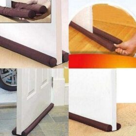 Lot de 3 Doubles Boudins Pare-Vent Sous Porte – Anti Courants d’Air & Isolation Thermique – Image 2