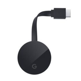 G5 Chromecast Ultra 4K – Lecteur de Streaming HDMI – Vidéo HD/4K – Noir