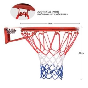 Panier de Basketball 45CM Double Anneau Flexible SPT442 - Multicolore – Image 2