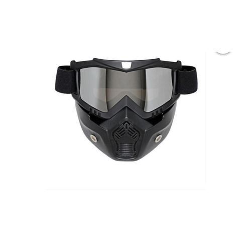 Masque Moto Ultra Phantom – Respirant avec Lunettes Amovibles – Noir Masque Moto Ultra Phantom – Respirant avec Lunettes Amovibles – Noir