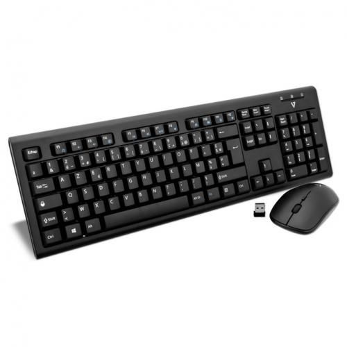 Ensemble Clavier + Souris Sans Fil 2.4GHz – Connexion Automatique – Noir – Compatible Windows & Android Ensemble Clavier + Souris Sans Fil 2.4GHz – Connexion Automatique – Noir – Compatible Windows & Android