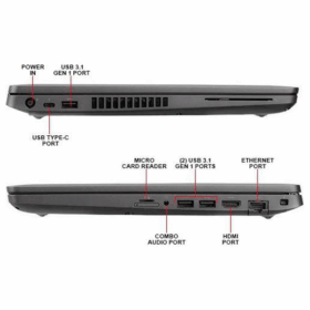 Ordinateur portable Dell Latitude 5400 8ème génération- 14"- 256Go- 8Go (avec capteur d'empreinte digitale) – Image 5