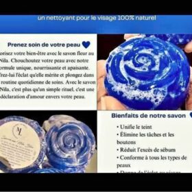 Savon de Nila 1 pièce – Anti-taches, Hydratant & Éclaircissant Visage et Corps – Image 2