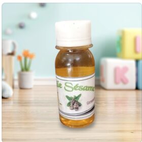 Huile de Sésame Pure 60ml – Hydratante, Apaisante & Antioxydante pour Peau et Soins – Image 2