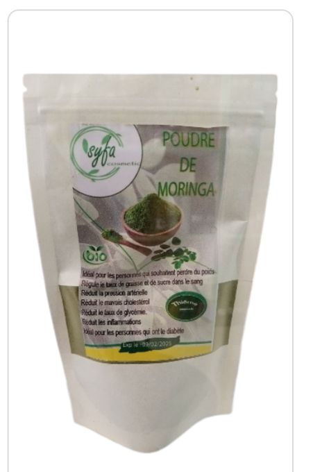 Poudre de Moringa BIO 500g – Régulation de la Glycémie & Vitalité Naturelle Poudre de Moringa BIO 500g – Régulation de la Glycémie & Vitalité Naturelle