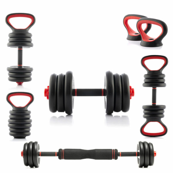 Ensemble de Poids Réglables 6 en 1 avec Guide d’Exercices Sixfit (Reconditionné A) Ensemble de Poids Réglables 6 en 1 avec Guide d’Exercices Sixfit (Reconditionné A)