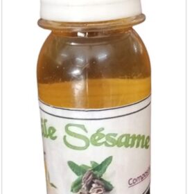 Huile de Sésame Pure 60ml – Hydratante, Apaisante & Antioxydante pour Peau et Soins