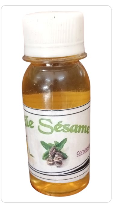 Huile de Sésame Pure 60ml – Hydratante, Apaisante & Antioxydante pour Peau et Soins Huile de Sésame Pure 60ml – Hydratante, Apaisante & Antioxydante pour Peau et Soins