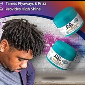 Gel Cire Stylin’ Dredz 250ml – Fixation Forte pour Dreadlocks, à l’Huile de Théier