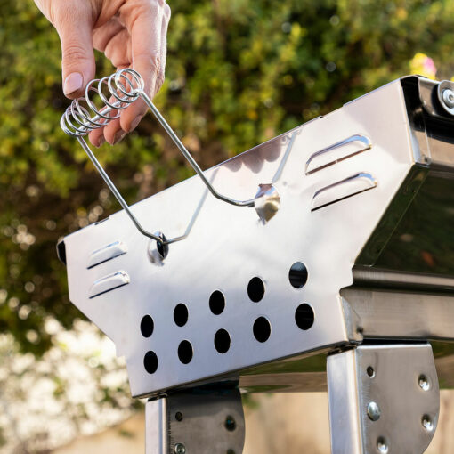 Barbecue au Charbon de Bois Pliable en Acier Inoxydable inoxydable (Reconditionné A) Barbecue au Charbon de Bois Pliable en Acier Inoxydable inoxydable (Reconditionné A)