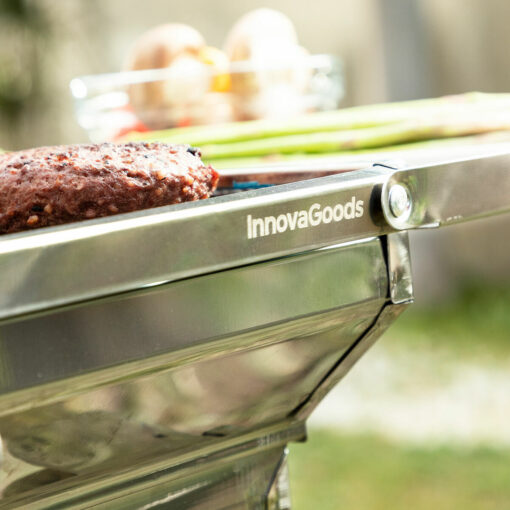 Barbecue au Charbon de Bois Pliable en Acier Inoxydable inoxydable (Reconditionné A) Barbecue au Charbon de Bois Pliable en Acier Inoxydable inoxydable (Reconditionné A)