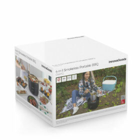 Barbecue Charbon de Bois sans Fumée Portable InnovaGoods Fer (Reconditionné A) – Image 3