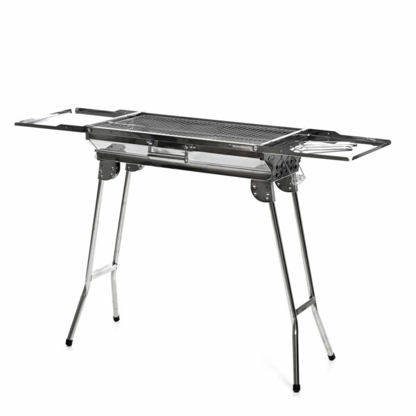 Barbecue au Charbon de Bois Pliable en Acier Inoxydable inoxydable (Reconditionné A) Barbecue au Charbon de Bois Pliable en Acier Inoxydable inoxydable (Reconditionné A)