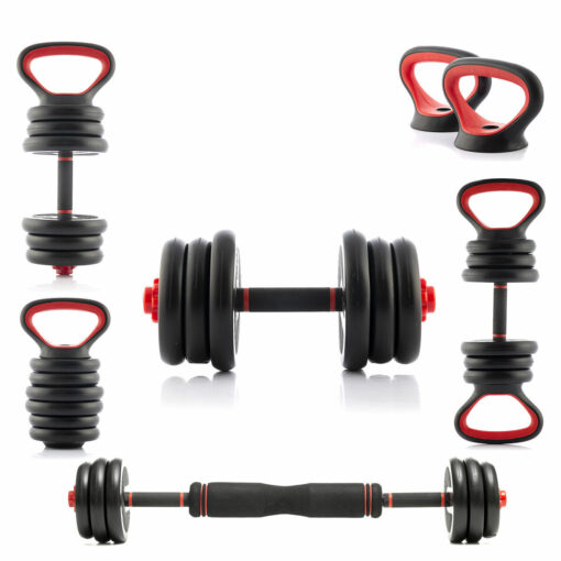 Ensemble de Poids Réglables 6 en 1 avec Guide d’Exercices Sixfit (Reconditionné A) Ensemble de Poids Réglables 6 en 1 avec Guide d’Exercices Sixfit (Reconditionné A)