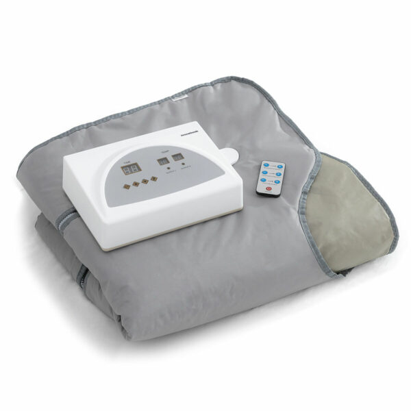 Couverture de Sauna à Chaleur Infrarouge Lointain Bedna InnovaGoods Gris (Reconditionné A) Couverture de Sauna à Chaleur Infrarouge Lointain Bedna InnovaGoods Gris (Reconditionné A)