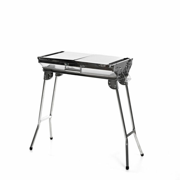 Barbecue au Charbon de Bois Pliable en Acier Inoxydable inoxydable (Reconditionné A) Barbecue au Charbon de Bois Pliable en Acier Inoxydable inoxydable (Reconditionné A)
