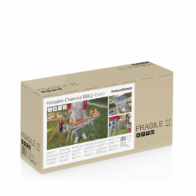 Barbecue au Charbon de Bois Pliable en Acier Inoxydable inoxydable (Reconditionné A) – Image 16