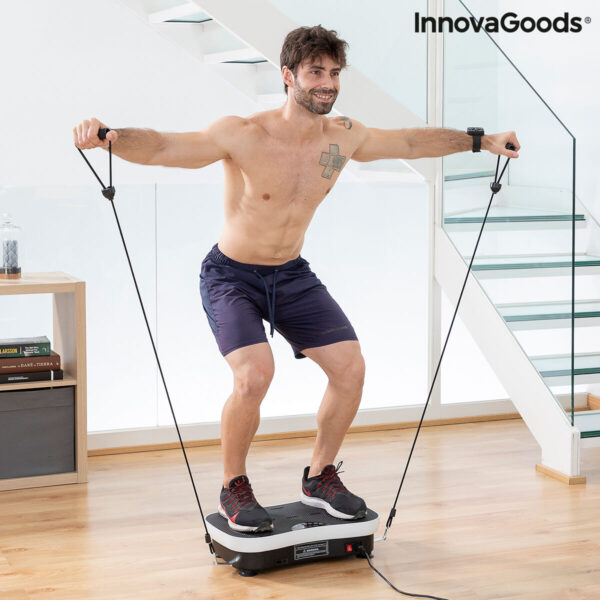 Plate-forme d'Entraînement par Vibrations avec Accessoires et Guide d'Exercices Vybeform InnovaGoods VYBEFORM Model (Recondition Plate-forme d'Entraînement par Vibrations avec Accessoires et Guide d'Exercices Vybeform InnovaGoods VYBEFORM Model (Recondition
