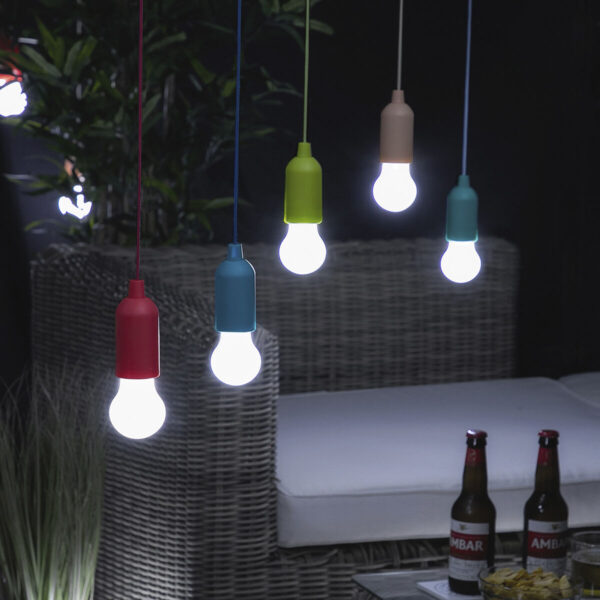 Ampoule LED Portable avec Cordon Bulby InnovaGoods Ampoule LED Portable avec Cordon Bulby InnovaGoods