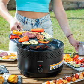 Barbecue Charbon de Bois sans Fumée Portable InnovaGoods Fer (Reconditionné A) – Image 14