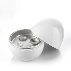 Cuiseur à Oeufs pour Micro-ondes avec Livre de Recettes Boilegg InnovaGoods – Image 4