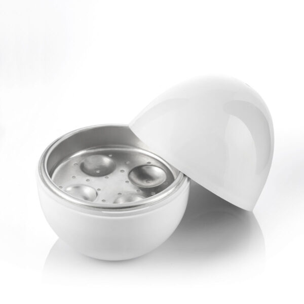 Cuiseur à Oeufs pour Micro-ondes avec Livre de Recettes Boilegg InnovaGoods Cuiseur à Oeufs pour Micro-ondes avec Livre de Recettes Boilegg InnovaGoods