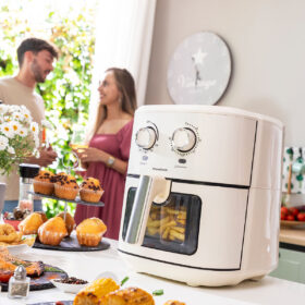 Friteuse à Air Vynner Pro 6500 Crème 1700 W 6,5 L Acier inoxydable – Image 11