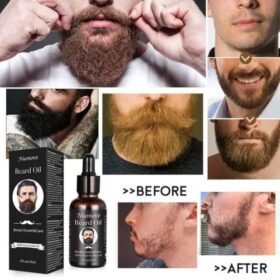 Huile de Croissance Rapide Barbe & Cheveux – Stimulation & Nutrition