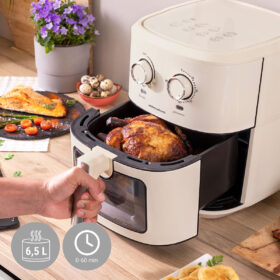 Friteuse à Air Vynner Pro 6500 Crème 1700 W 6,5 L Acier inoxydable – Image 16