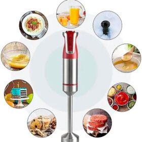Mixeur Plongeur 5 en 1 – Technologie PRO, 4 Lames en Titane, Accessoires Inclus – Image 3
