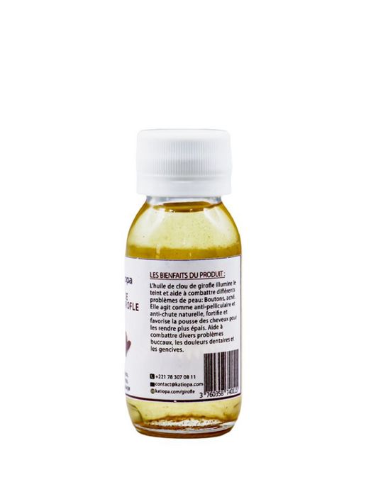Huile de Clou de Girofle 60 ml – Infections Dentaires, ORL & Parasites Intestinaux Huile de Clou de Girofle 60 ml – Infections Dentaires, ORL & Parasites Intestinaux