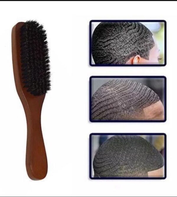 Brosse à Cheveux Wave – Poils de Sanglier, Dureté Moyenne, Manche en Bois Brosse à Cheveux Wave – Poils de Sanglier, Dureté Moyenne, Manche en Bois