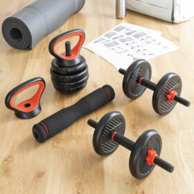 Ensemble de Poids Réglables 6 en 1 avec Guide d’Exercices Sixfit (Reconditionné A) – Image 28