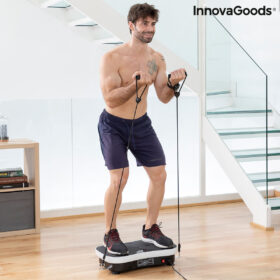 Plate-forme d'Entraînement par Vibrations avec Accessoires et Guide d'Exercices Vybeform InnovaGoods VYBEFORM Model (Recondition – Image 12